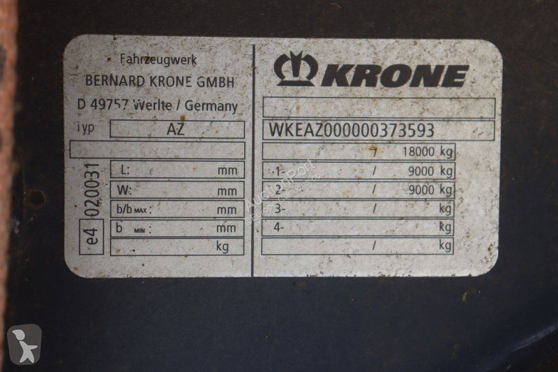 Camion remorque Krone AZ