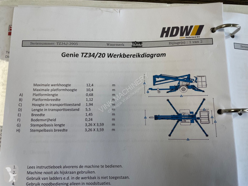 Autotreno Genie 34/20