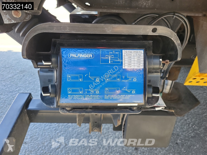 شاحنة مقطورة Wecon AKZ 218 2 axles Ladebordwand...