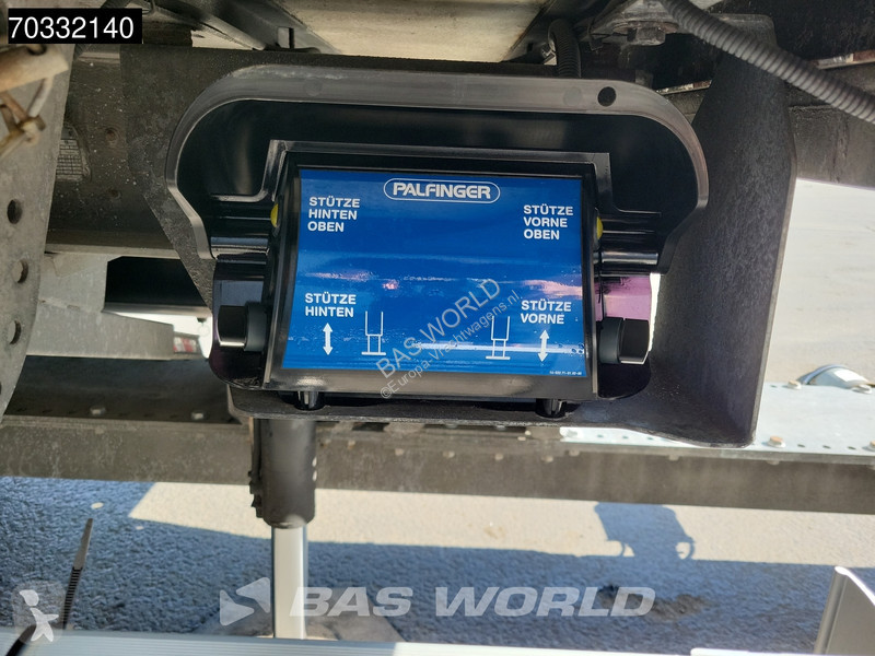 شاحنة مقطورة Wecon AKZ 218 2 axles Ladebordwand...