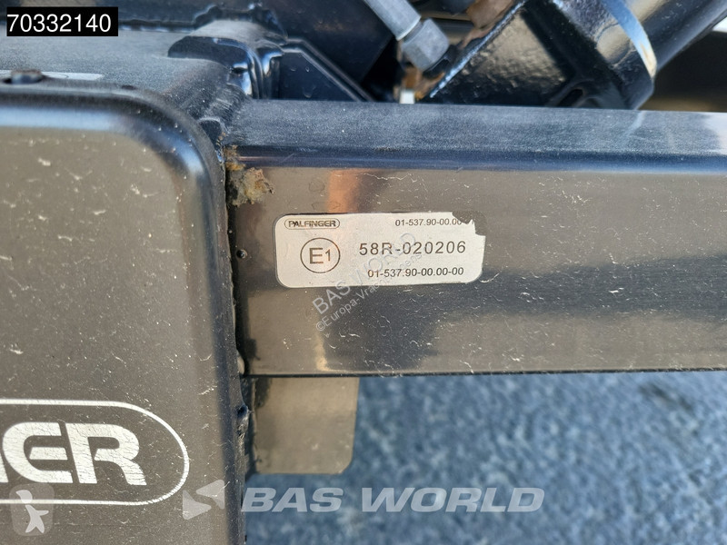 شاحنة مقطورة Wecon AKZ 218 2 axles Ladebordwand...