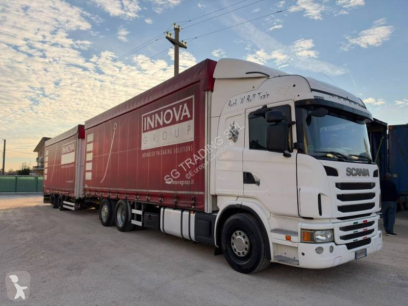Kamion s návěsem Scania 440