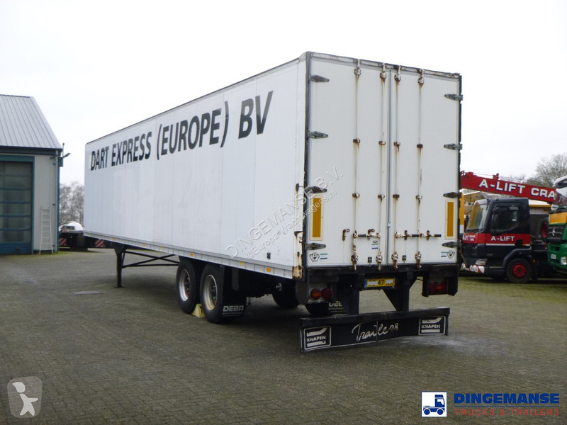 Camion remorque Talson 2-axle closed box...