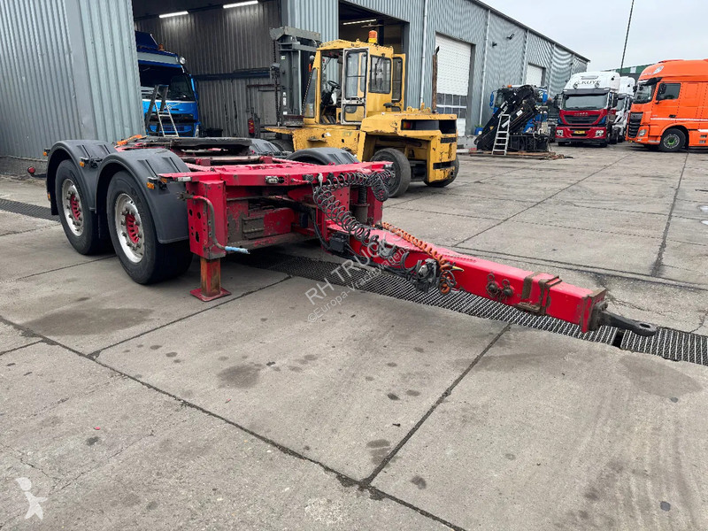 Lastbil med släp Krone 2X SAF AXLE...