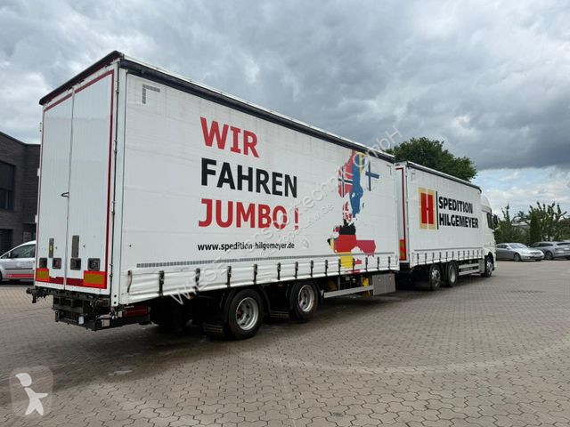 Camion remorque DAF 480 FAN LowDeck 6x2 Jumbo...