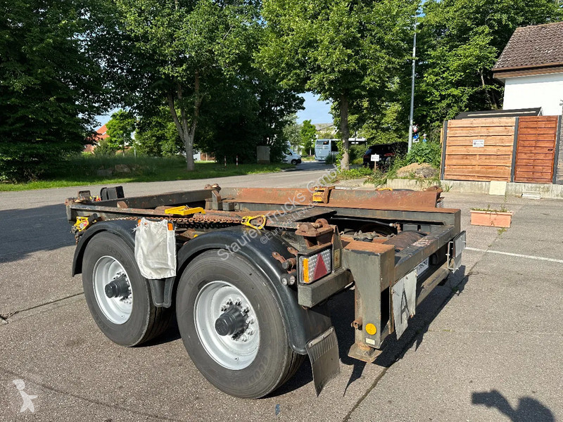 Släp 2 x HTM 13 2-Achs Tandem Absetzanhänger 13to