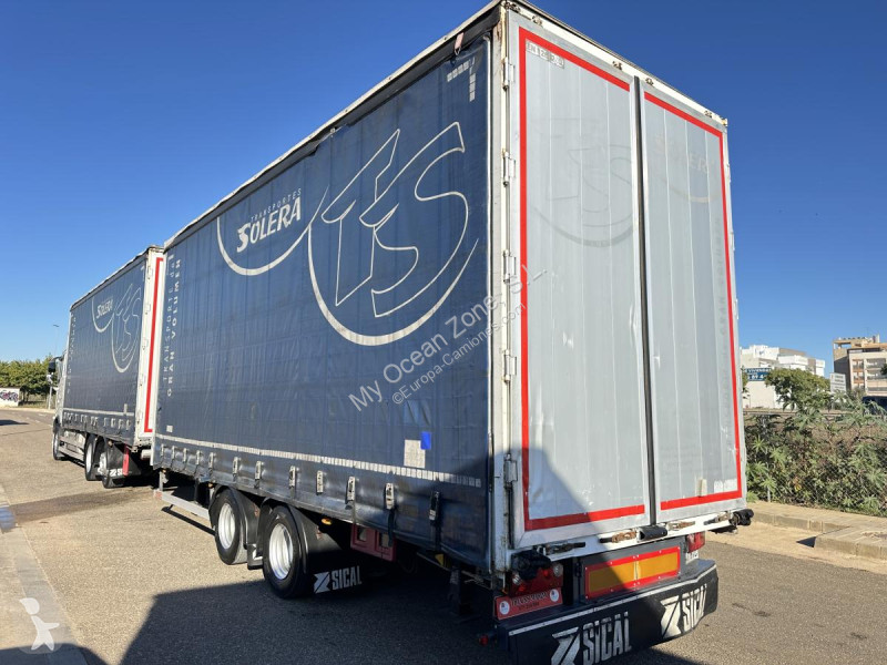 2 EJES CENTRALES DOBLE RUEDA trailer truck