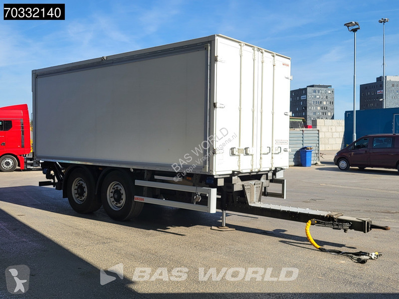 شاحنة مقطورة Wecon AKZ 218 2 axles Ladebordwand...