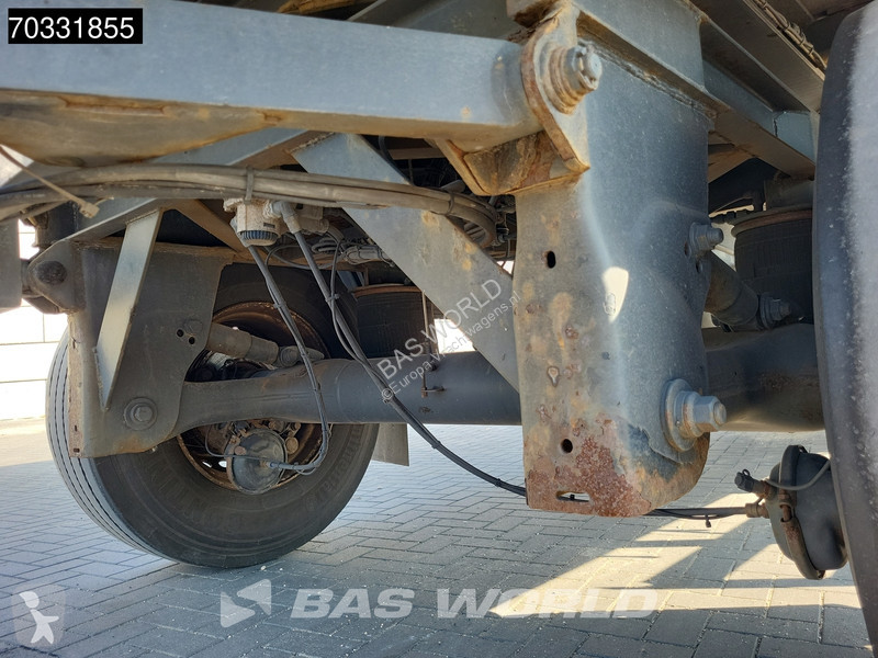 Lastbil med släp  DPKL 2 axles Ladebordwand LBW...