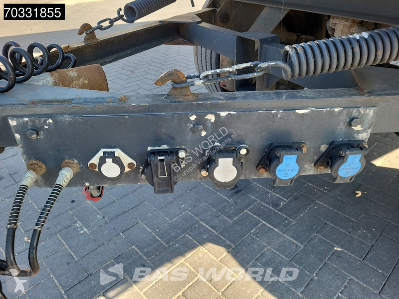 Lastbil med släp  DPKL 2 axles Ladebordwand LBW...