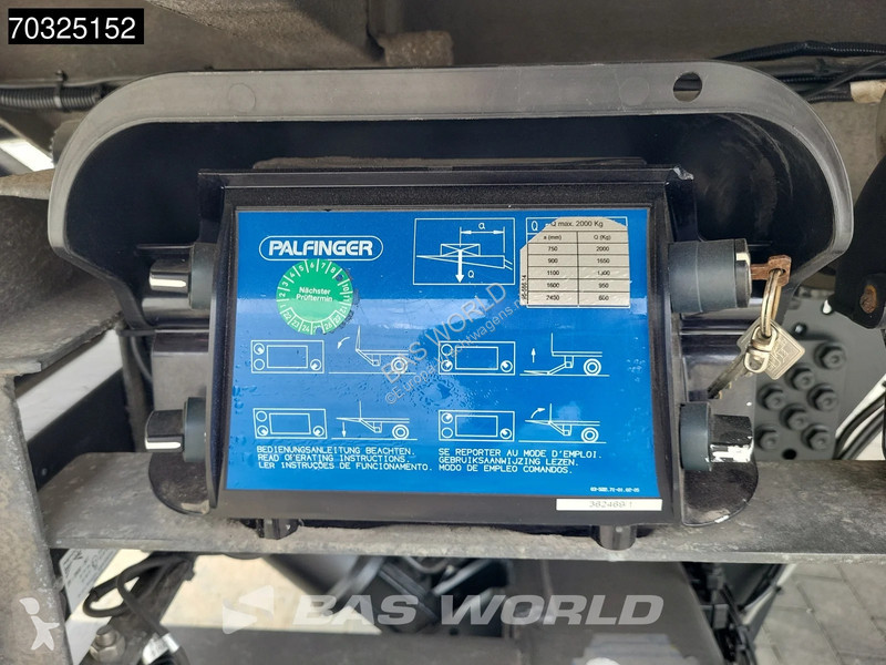 شاحنة مقطورة  2 axles Ladebordwand LBW Tailgate