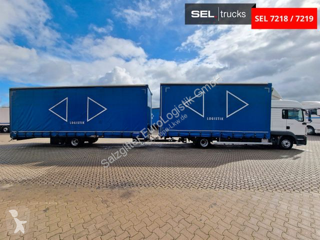 Kamion s návěsem MAN 12.250 4X2 BL / Jumbo