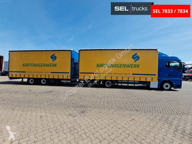 Lastbil med släp MAN 18.500 4X2 LL-U /...