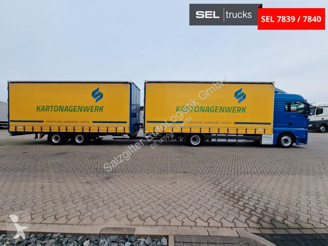 Lastbil med släp MAN 18.500 4x2 LL-U...