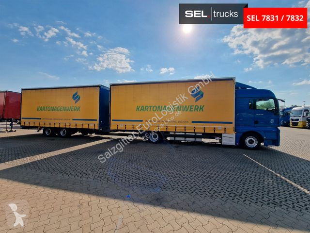 Lastbil med släp MAN 18.440 4X2 LL-U / Intarder...