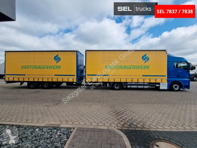 Lastbil med släp MAN 18.440 4X2 LL-U/ Intarder...