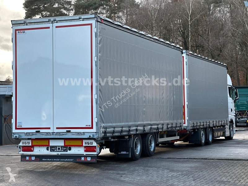 شاحنة مقطورة MAN 26.480 TG3 H&W Jumbo Zug...