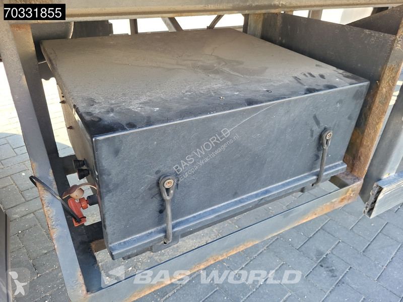 Lastbil med släp  DPKL 2 axles Ladebordwand LBW...