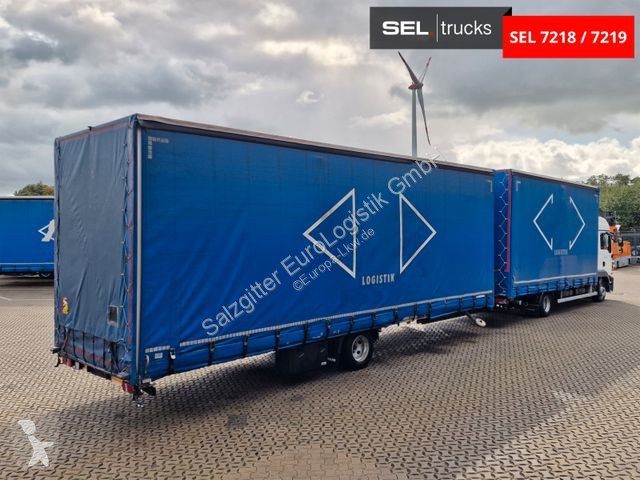 Kamion s návěsem MAN 12.250 4X2 BL / Jumbo