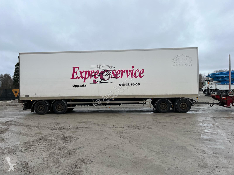 Camion remorque  D4HB13L61 BOX L=12424 mm