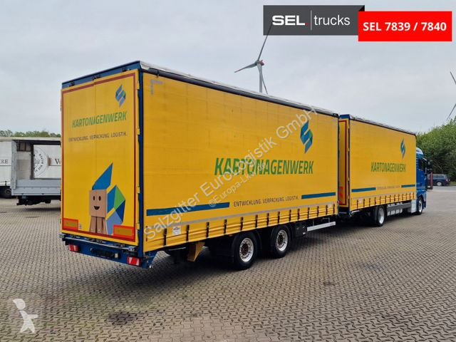 Lastbil med släp MAN 18.500 4x2 LL-U...