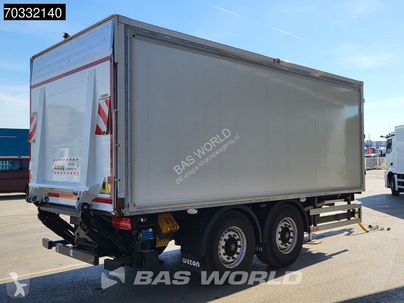 شاحنة مقطورة Wecon AKZ 218 2 axles Ladebordwand...