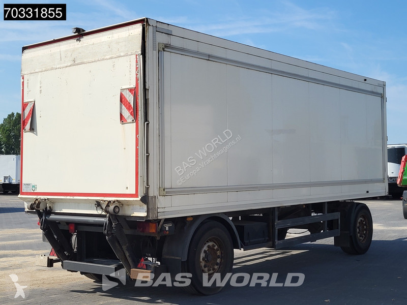 Lastbil med släp  DPKL 2 axles Ladebordwand LBW...