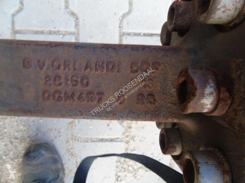 Camion remorque Van Eck dolly 2 axles