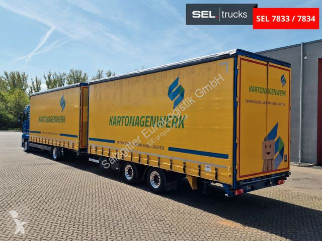 Lastbil med släp MAN 18.500 4X2 LL-U /...