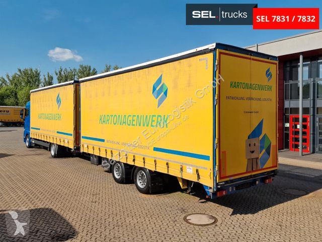 Lastbil med släp MAN 18.440 4X2 LL-U / Intarder...