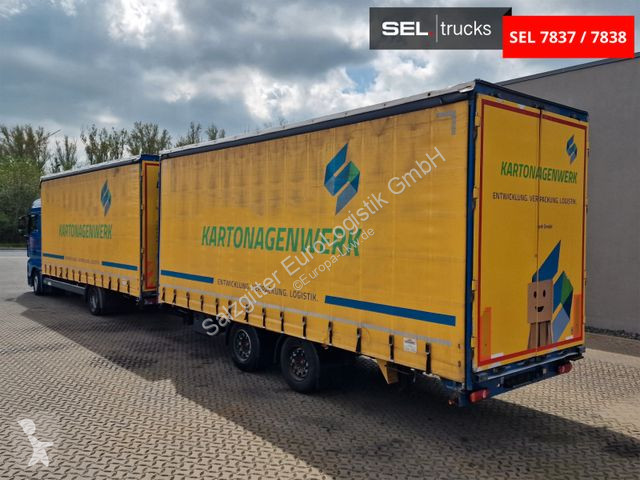 Lastbil med släp MAN 18.440 4X2 LL-U/ Intarder...