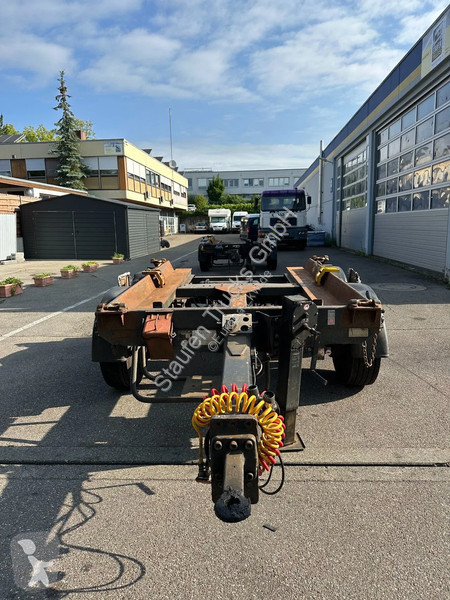 Släp  2 x HTM 13 2-Achs Tandem Absetzanhänger 13to