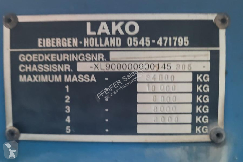 مقطورة Lako SDA-434 Dutch Registration, 4...