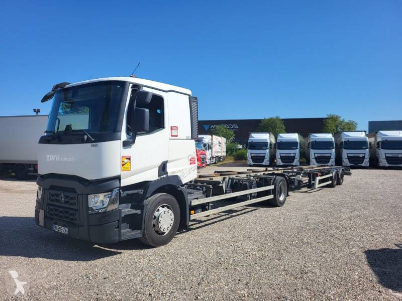Lastbil med släp Renault