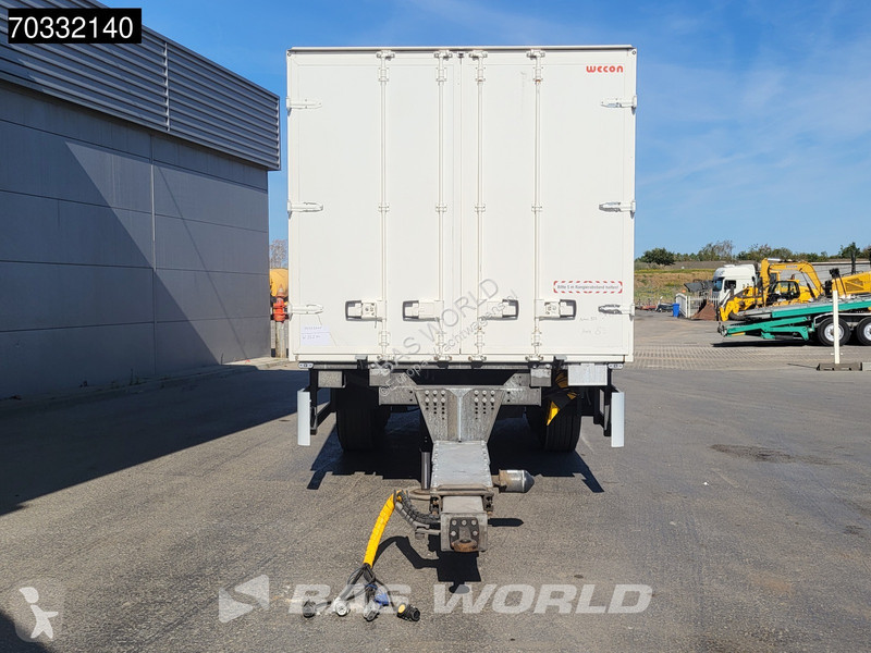 شاحنة مقطورة Wecon AKZ 218 2 axles Ladebordwand...
