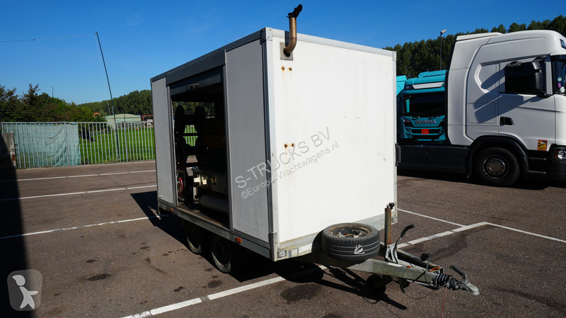 Kamion s návěsem Hapert 2 axle trailer with...