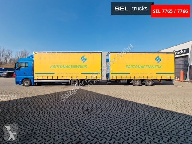 Lastbil med släp MAN 18.440 4X2 LL-U/ Intarder...