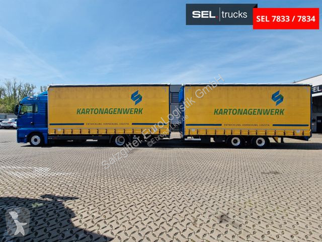 Lastbil med släp MAN 18.500 4X2 LL-U /...