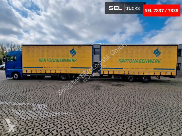 Lastbil med släp MAN 18.440 4X2 LL-U/ Intarder...