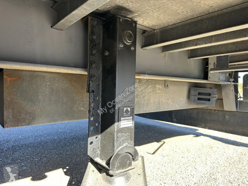 3 EJES RUEDA DOBLE LANZA FIJA trailer truck
