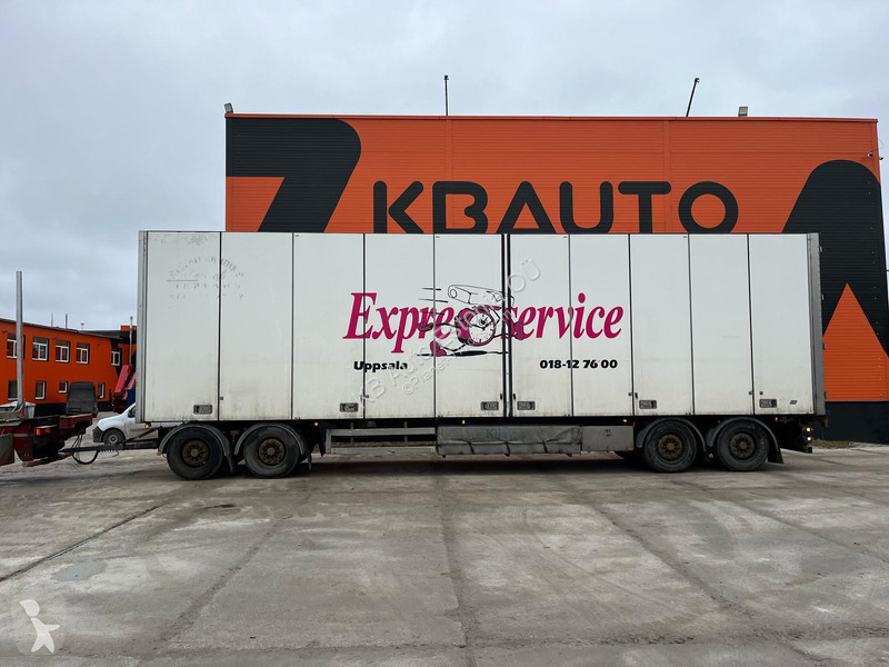 Camion remorque  D4HB13L61 BOX L=12424 mm