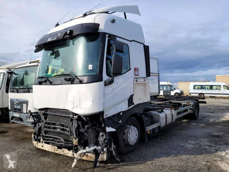 Lastbil med släp Renault