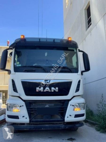 Ledat fordon betong blandare MAN