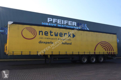 Semitrailer skjutbara ridåer (flexibla skjutbara sidoväggar)