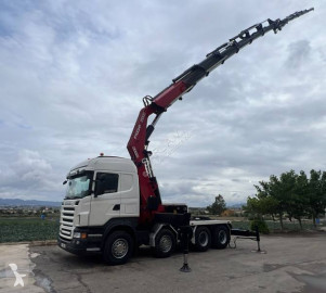 Camion grue Scania