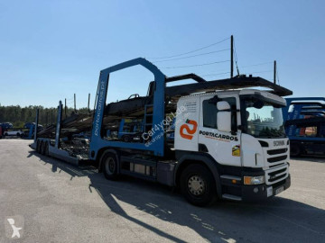 Ledat fordon biltransport Scania