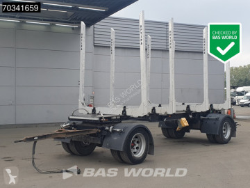 Timber semi-trailer truck