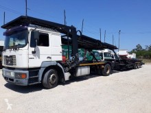 Ensemble routier porte voitures MAN 19 464