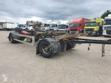 Remolque portacontenedores usado AJK AEEL/10-20/19,5 container trailer