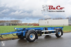Pótkocsi Groenewegen 20 CCA 9 9 - BPW AXLES - DRUM BRAKES - GOOD CONDITION - használt konténerszállító